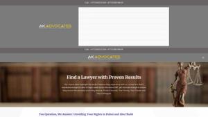 AK Advocates, Your Trusted Legal Partner in the UAE