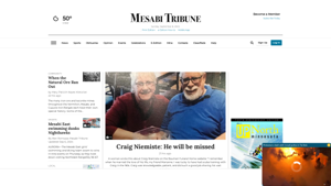 mesabitribune.com | Mesabi Tribune | News, Sports, Obituaries, Classifieds in Virginia, MN and the Iron Range