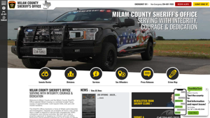 Milam County Sheriff TX