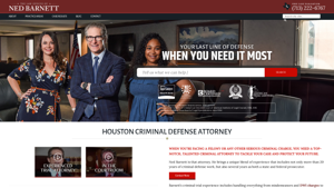 Houston Criminal Defense Attorney - Call Us 24/7 | The Law Offices of Ned Barnett