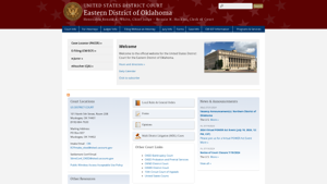 Eastern District of Oklahoma | United States District Court