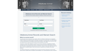 Oklahoma Arrests