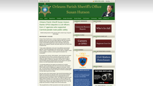 Welcome to Orleans Parish Sheriff