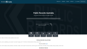 Public Records Australia - Business, Criminal, Driver, Property, More..