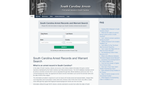 South Carolina Arrests