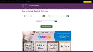 Scottish Indexes - Helping you trace your Scottish family tree