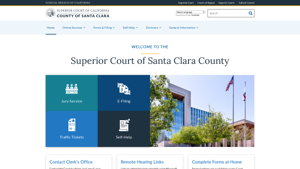 Home | Superior Court of California | County of Santa Clara