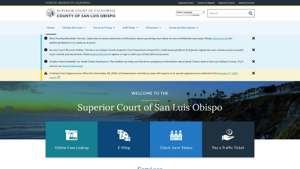 Home | Superior Court of California | County of San Luis Obispo