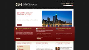 Chicago Criminal Defense Lawyers - Illinois Criminal Defense Lawyers - Crime Lawyer Steven R Hunter - Serving Chicago, Chicago suburbs, Cook County, Surrounding Counties, Northern Illinois