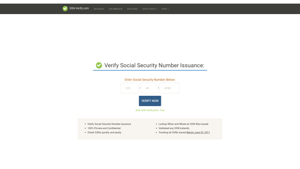 SSN Verification & Lookup Tool | SSN-Verify.com