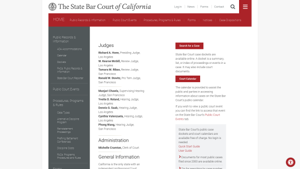 The State Bar Court of California Home Page