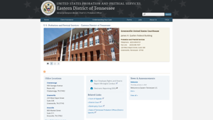 Eastern District of Tennessee | United States Probation and Pretrial Services