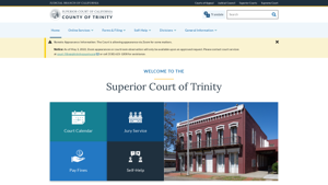 Home | Superior Court of California | County of Trinity