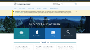 Home | Superior Court of California | County of Tulare