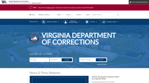 Homepage — Virginia Department of Corrections