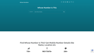 Find Whose Number Is This Calling Me | Reverse Phone Lookup | WhoseNu