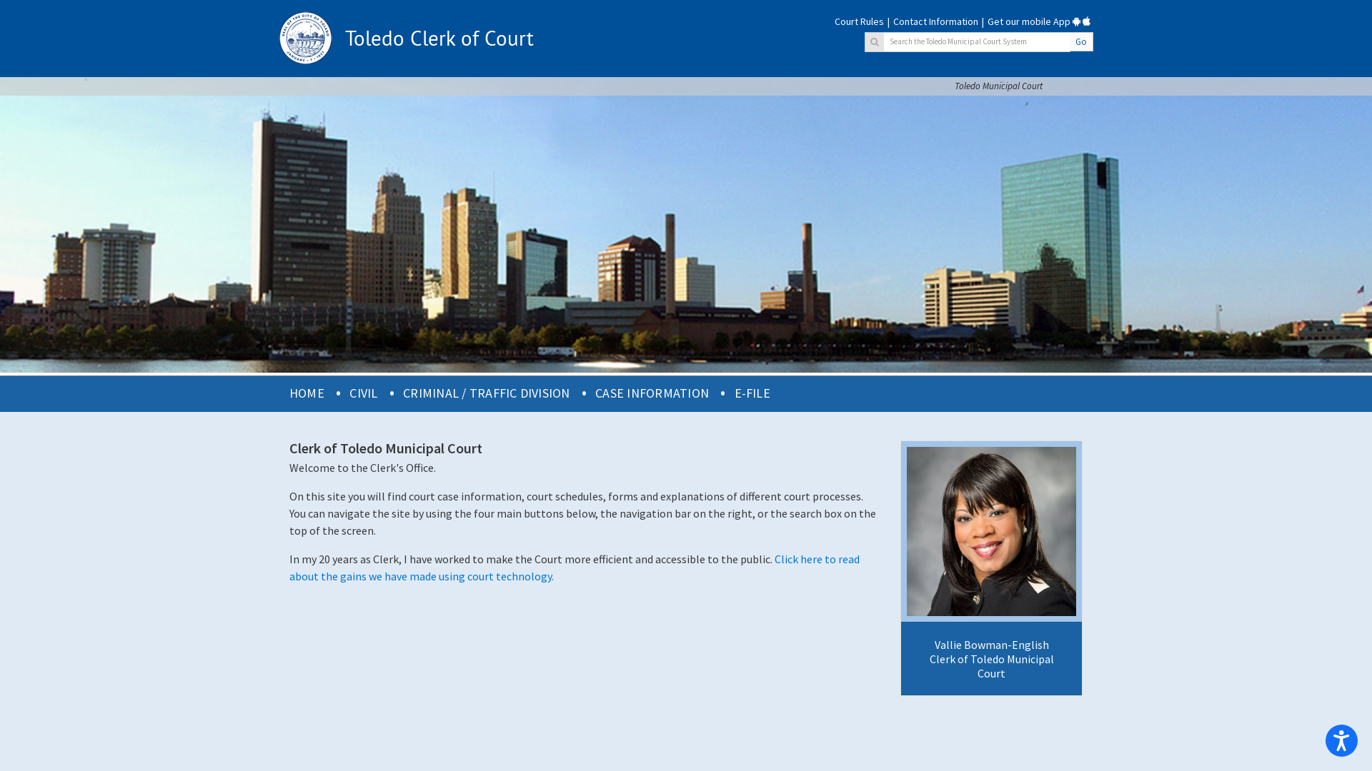 Clerk of Toledo Municipal Court