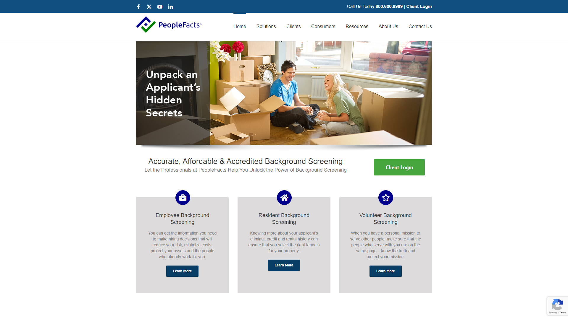 PeopleFacts – Accurate, Affordable & Accredited Background Screening