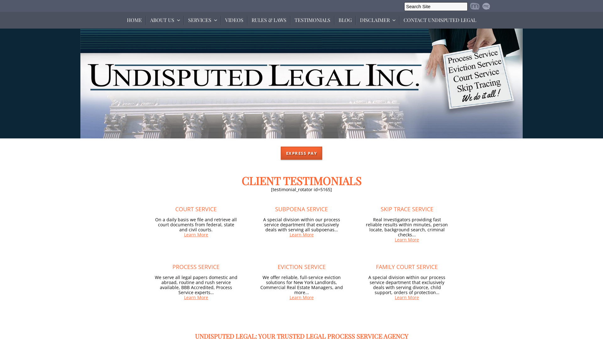 Undisputed Legal: Your Trusted Legal Process Service Agency