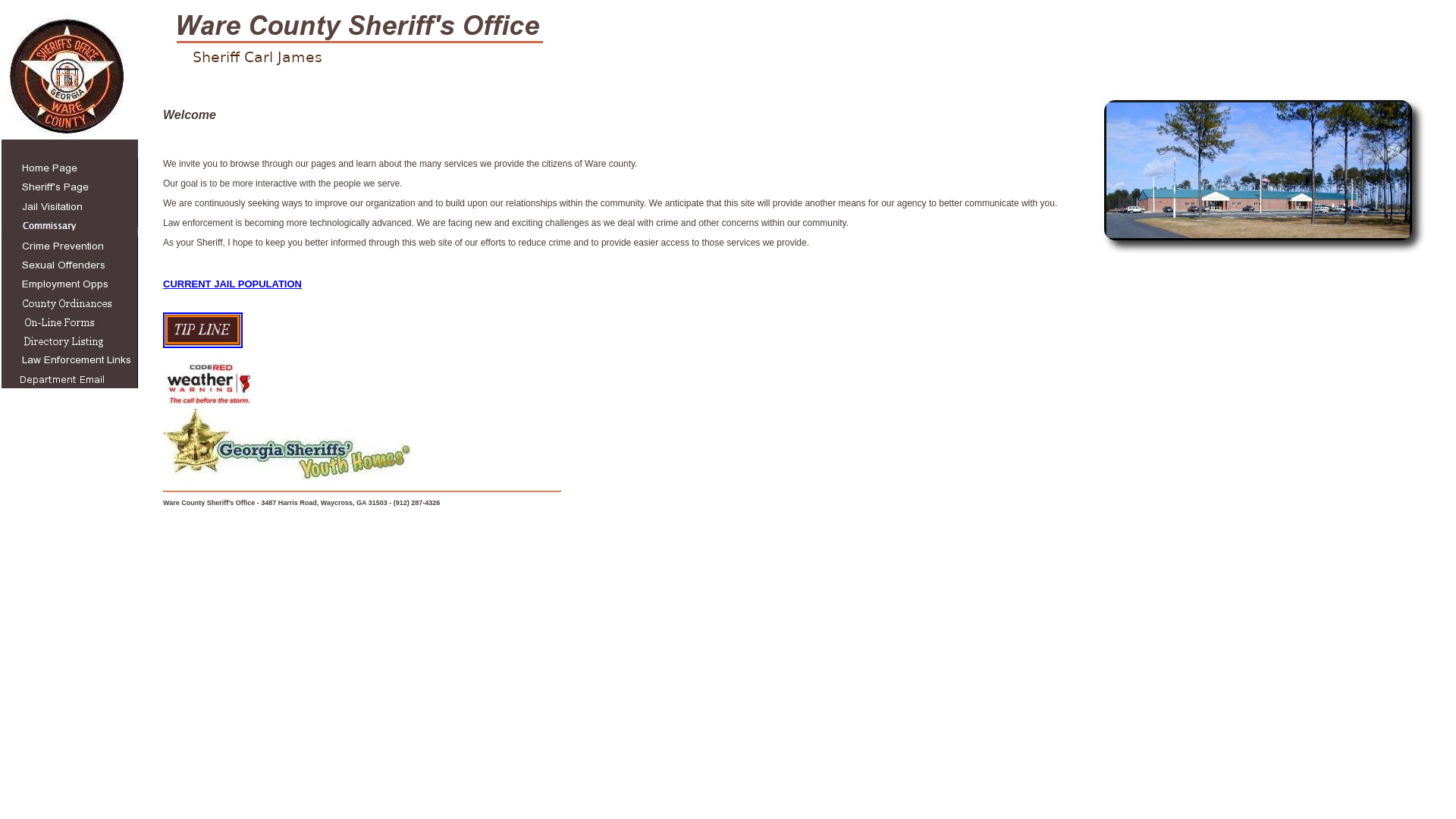 Ware County, Ga. Sheriff