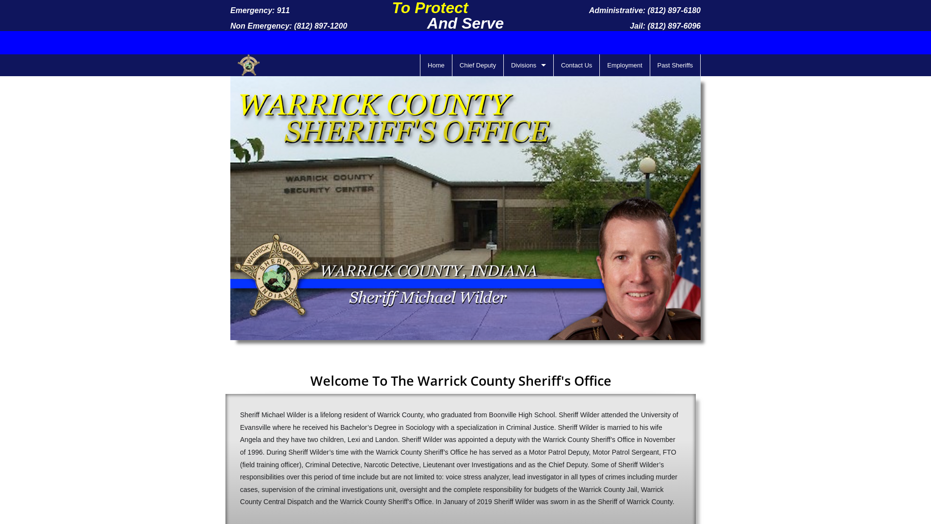 Warrick County Sheriff