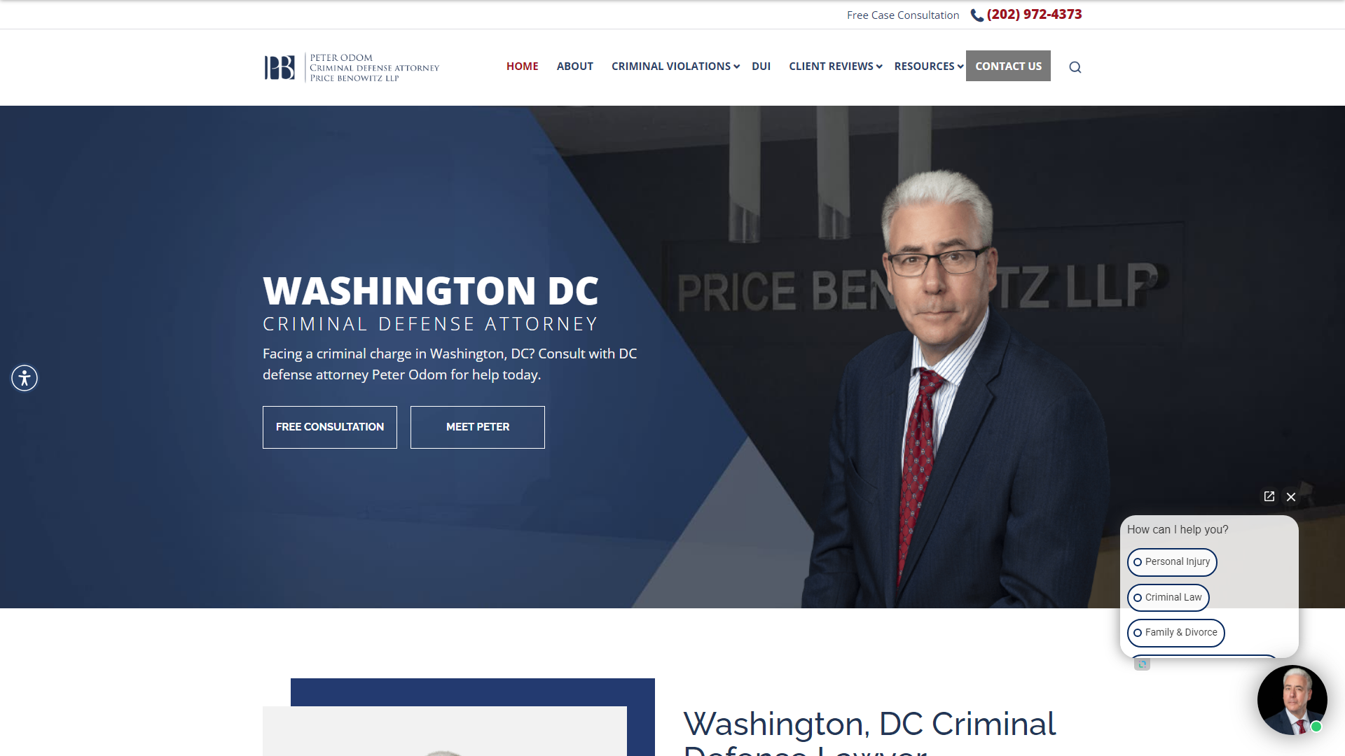 DC Criminal Lawyer | Defense Attorney