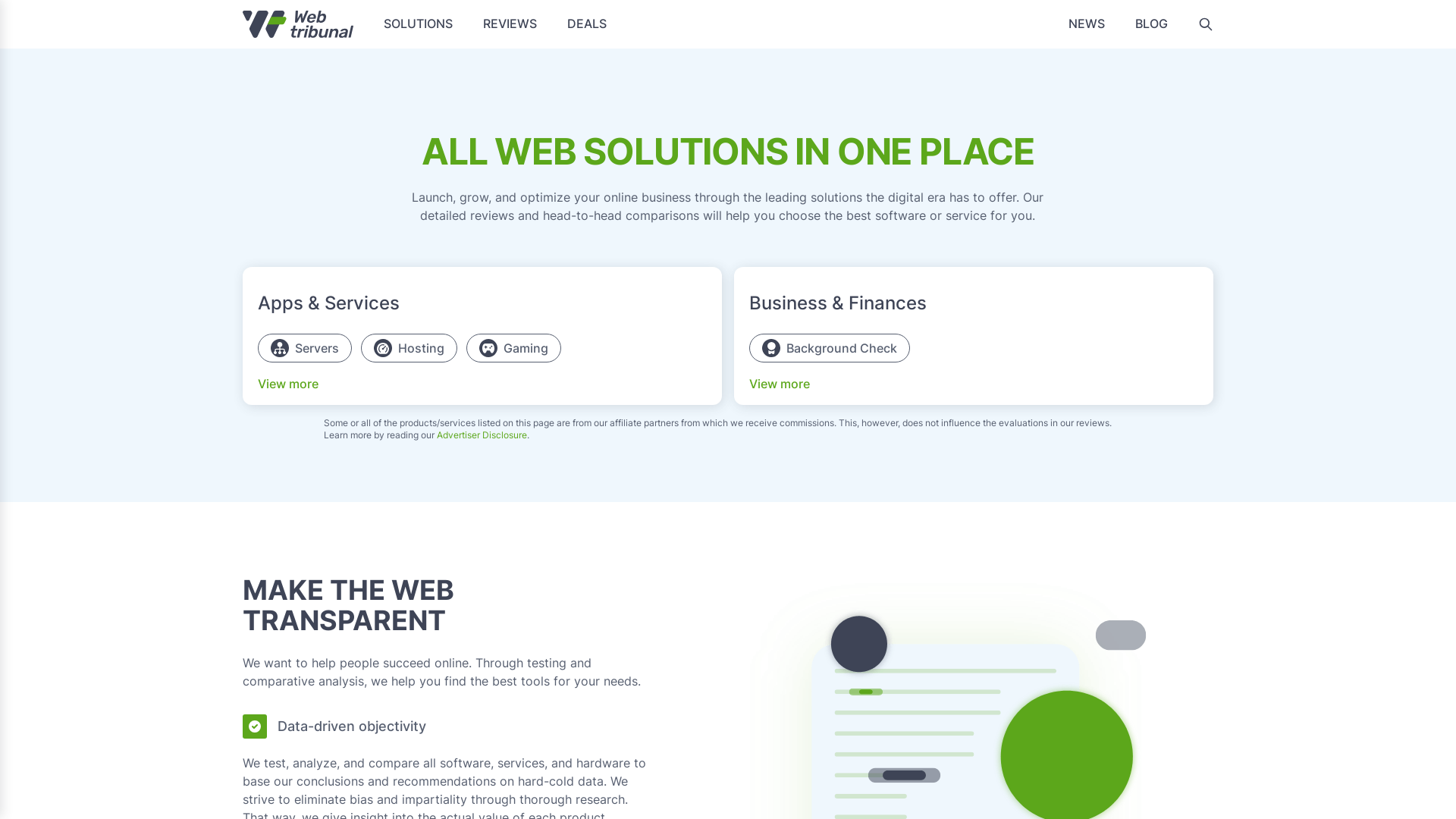 Welcome to WebTribunal | All Web Solutions in One Place