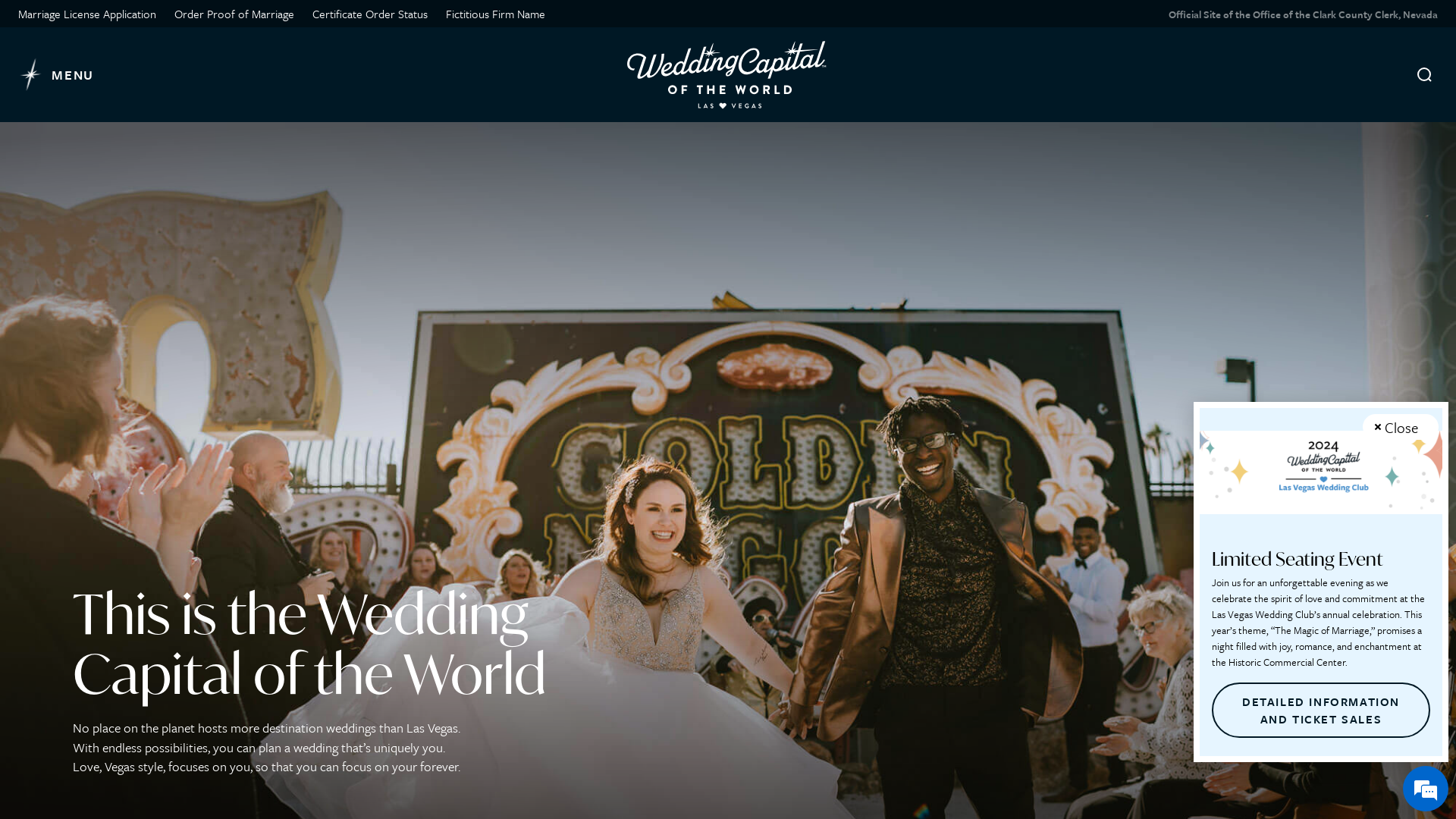 Wedding Capital of the World | Las Vegas Weddings