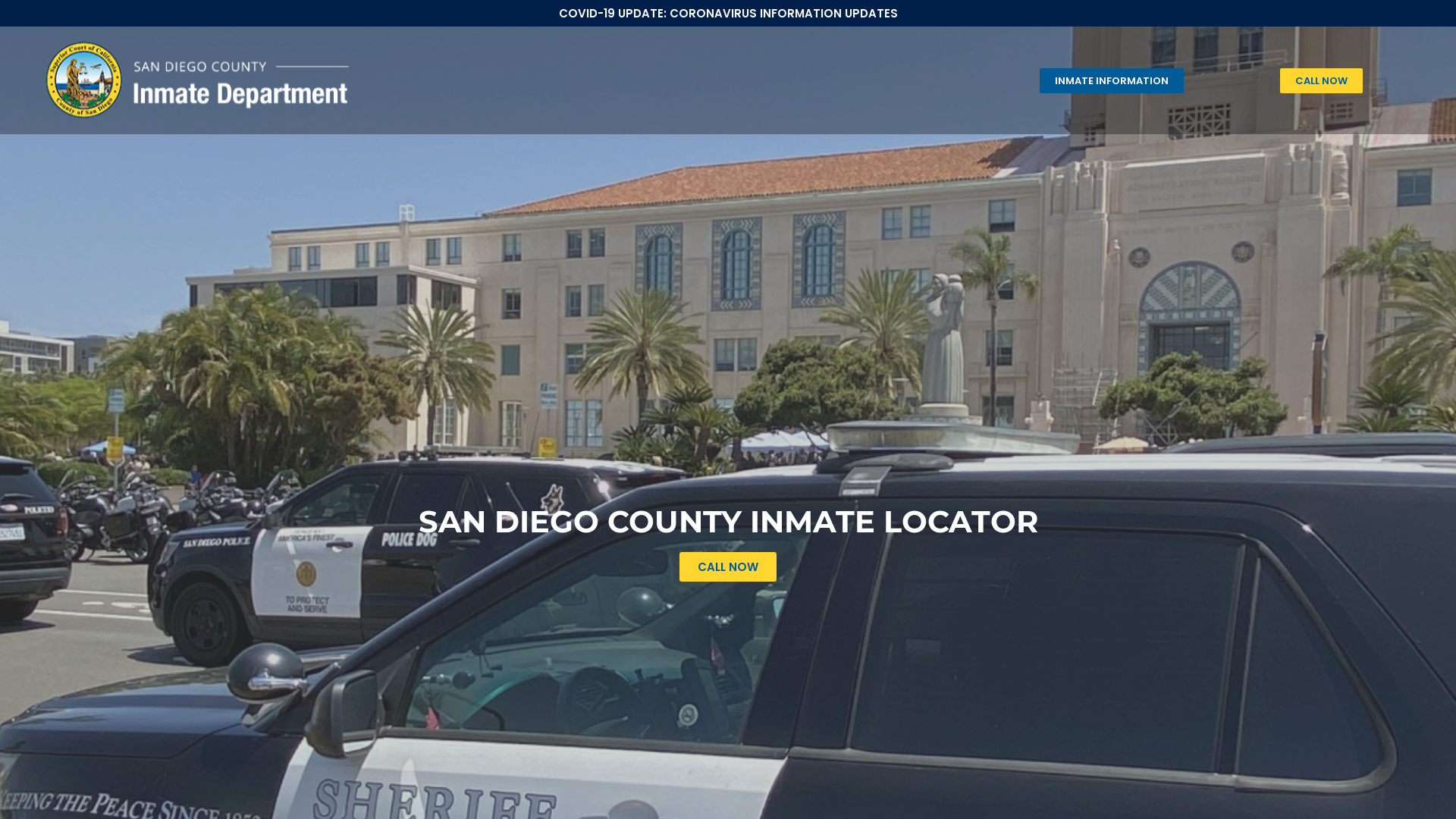 Home - SAN DIEGO COUNTY JAIL INMATE INFORMATION