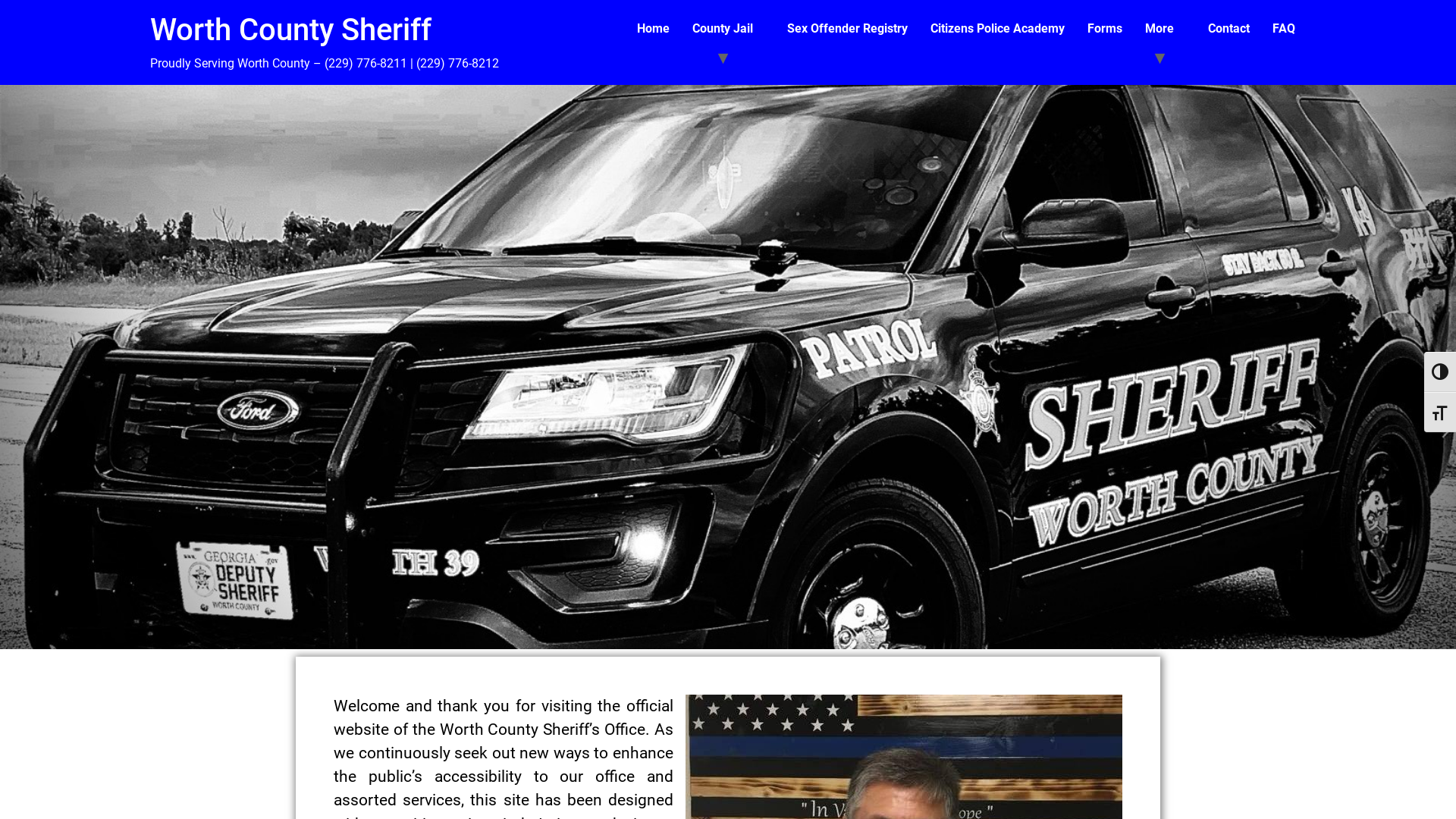 Home | Worth County Sheriff