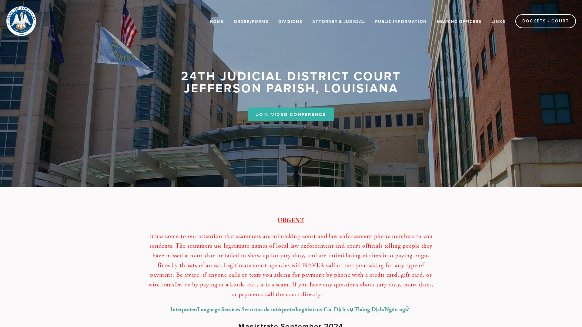 Online Court - 24th JDC Online Court