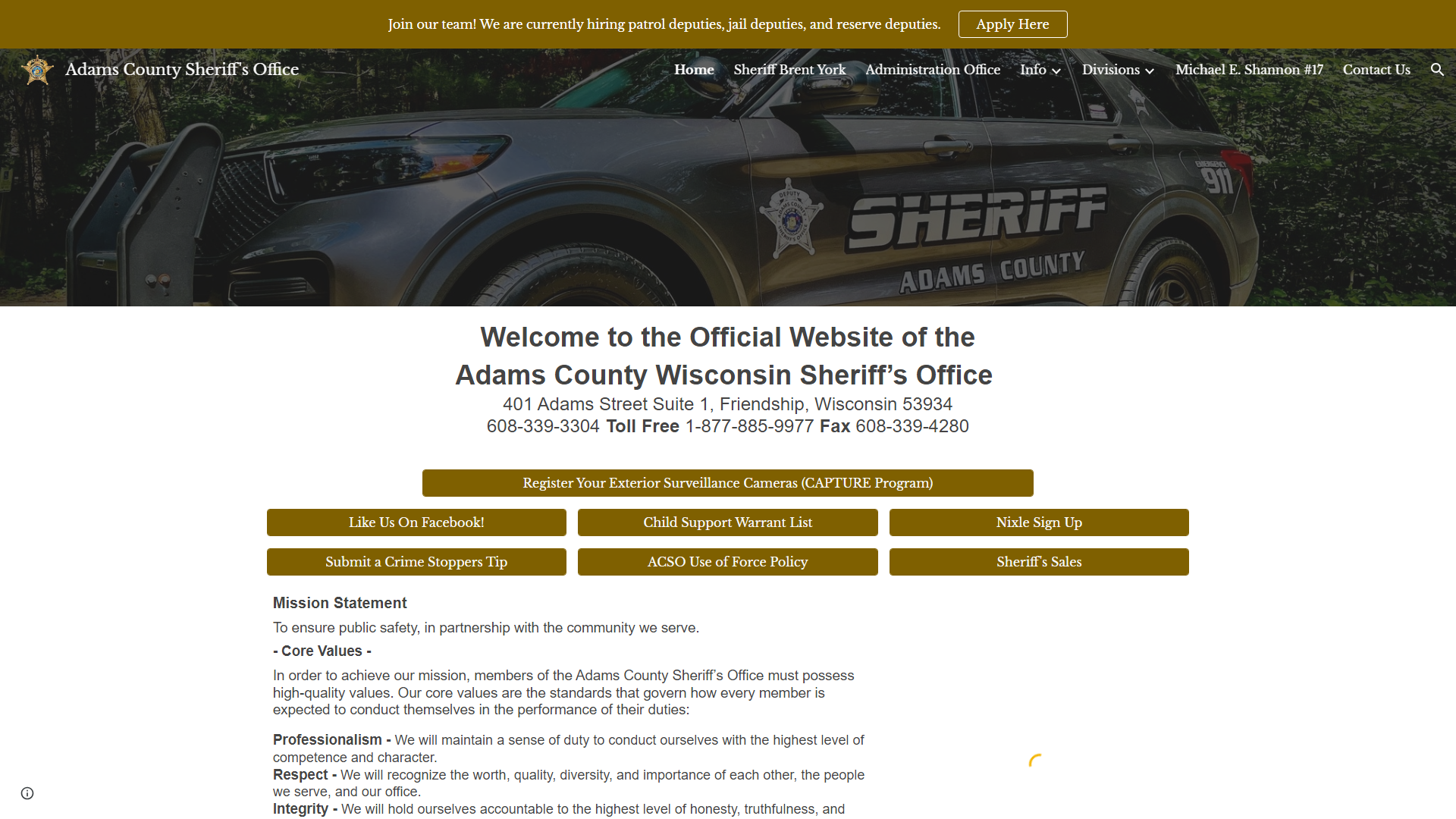 Adams County Sheriff