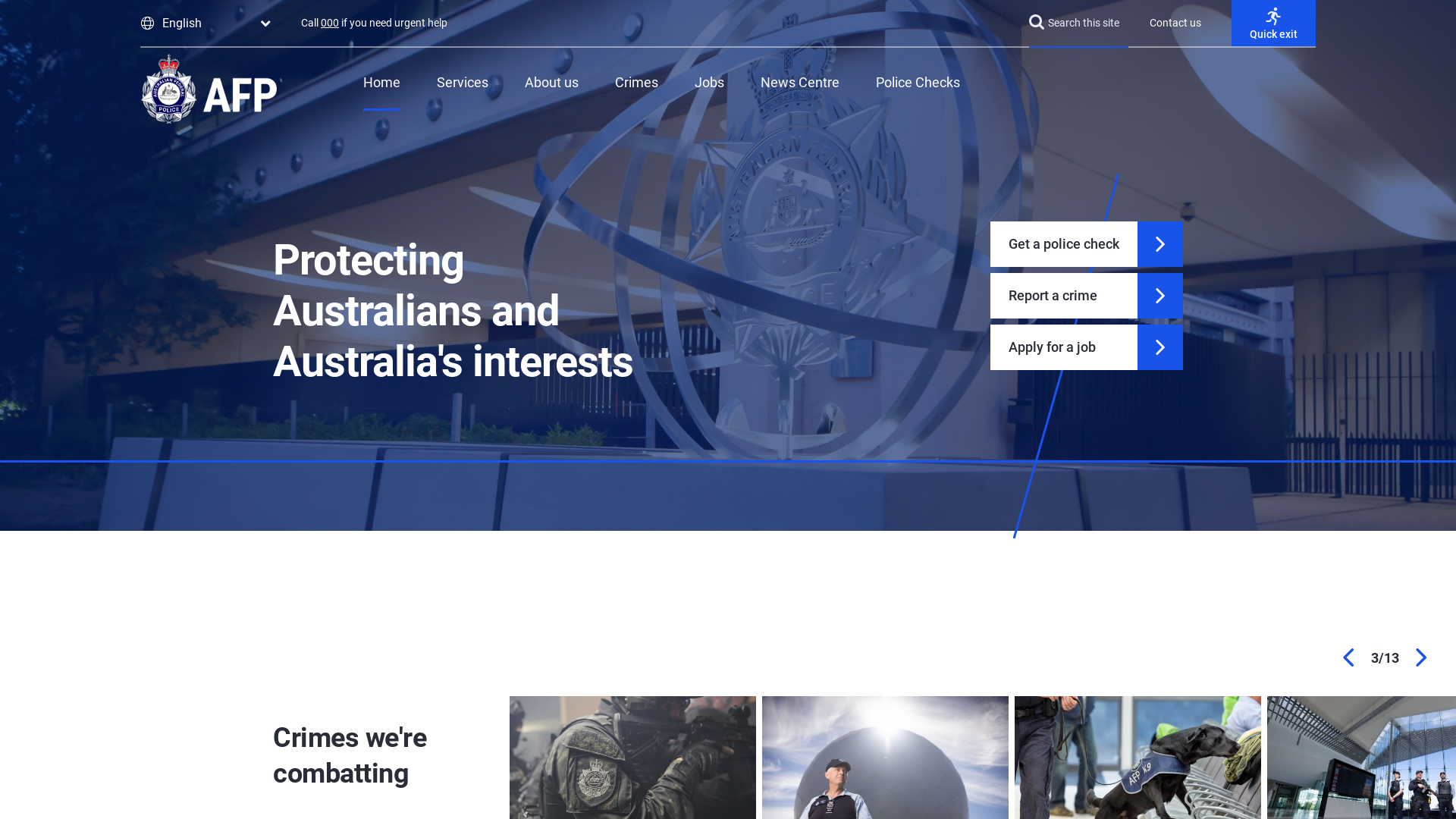 Home | Australian Federal Police