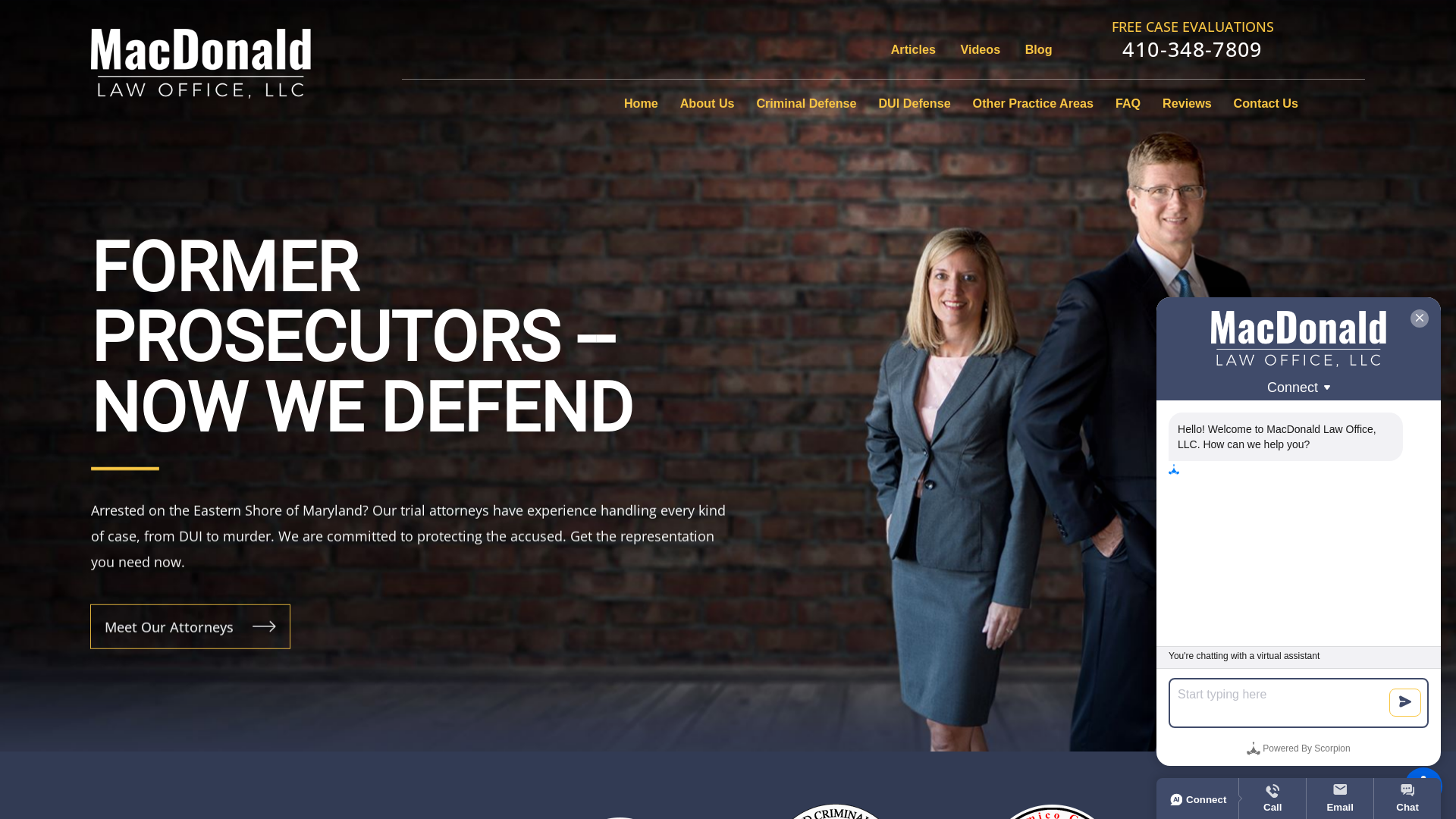 Salisbury Criminal Defense Lawyers | MacDonald Law Office, LLC