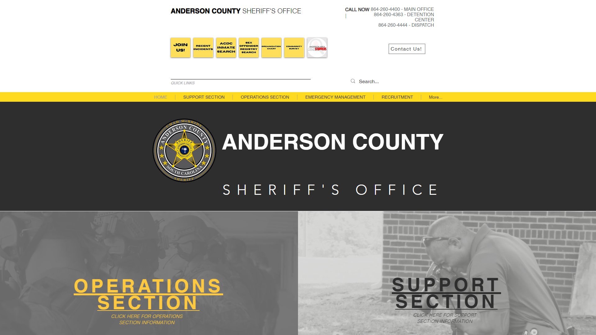 HOME | Anderson County Sheriff