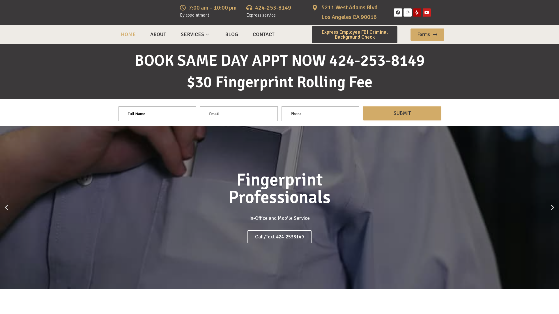 Mobile Notary | Fingerprinting service in Los Angeles | Anshinotary