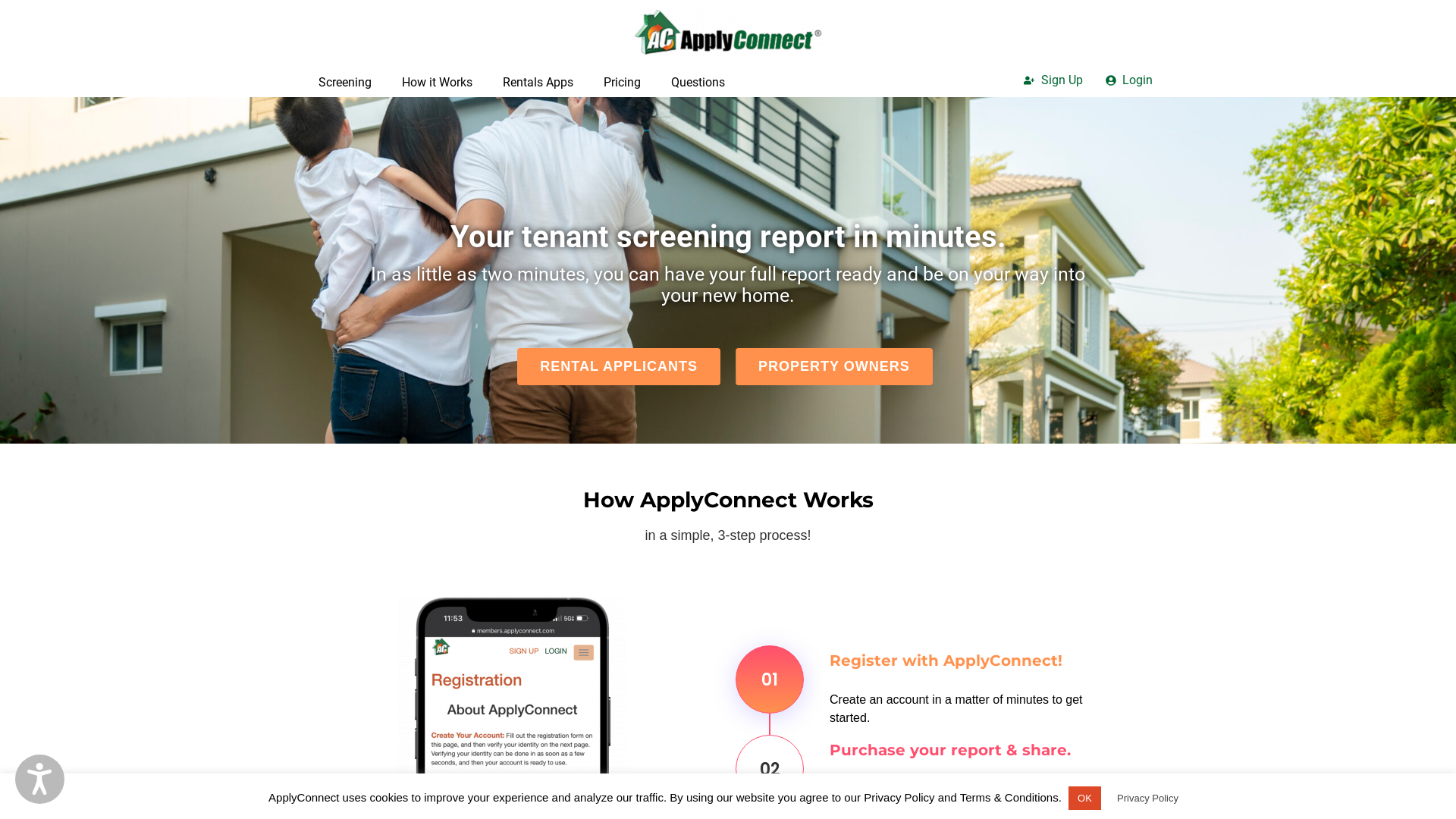 ApplyConnect – Tenant Credit Checks | Rental Application Forms