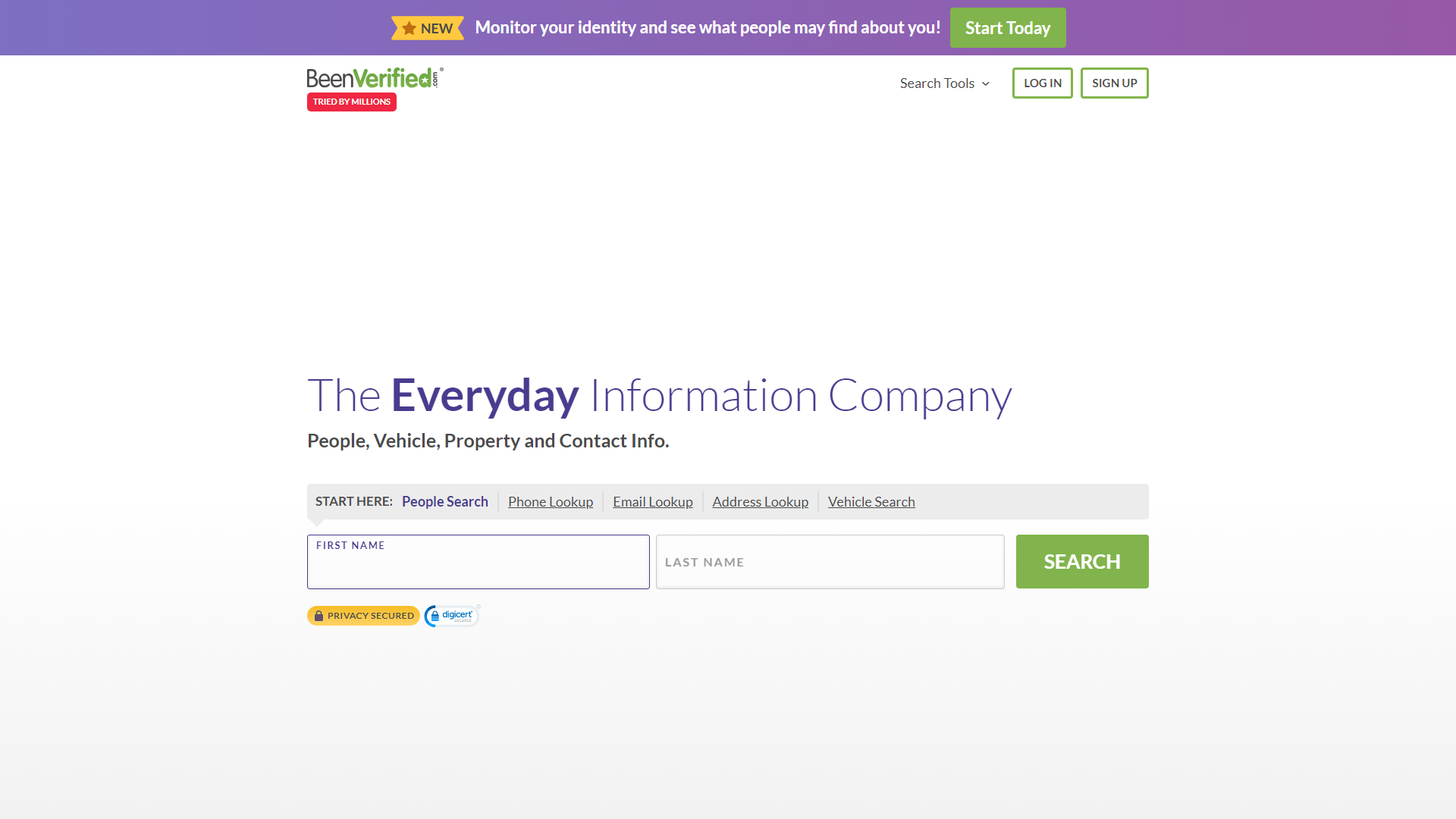 Everyday Information - Check People, Phone Numbers, Vehicles & Addresses | BeenVerified