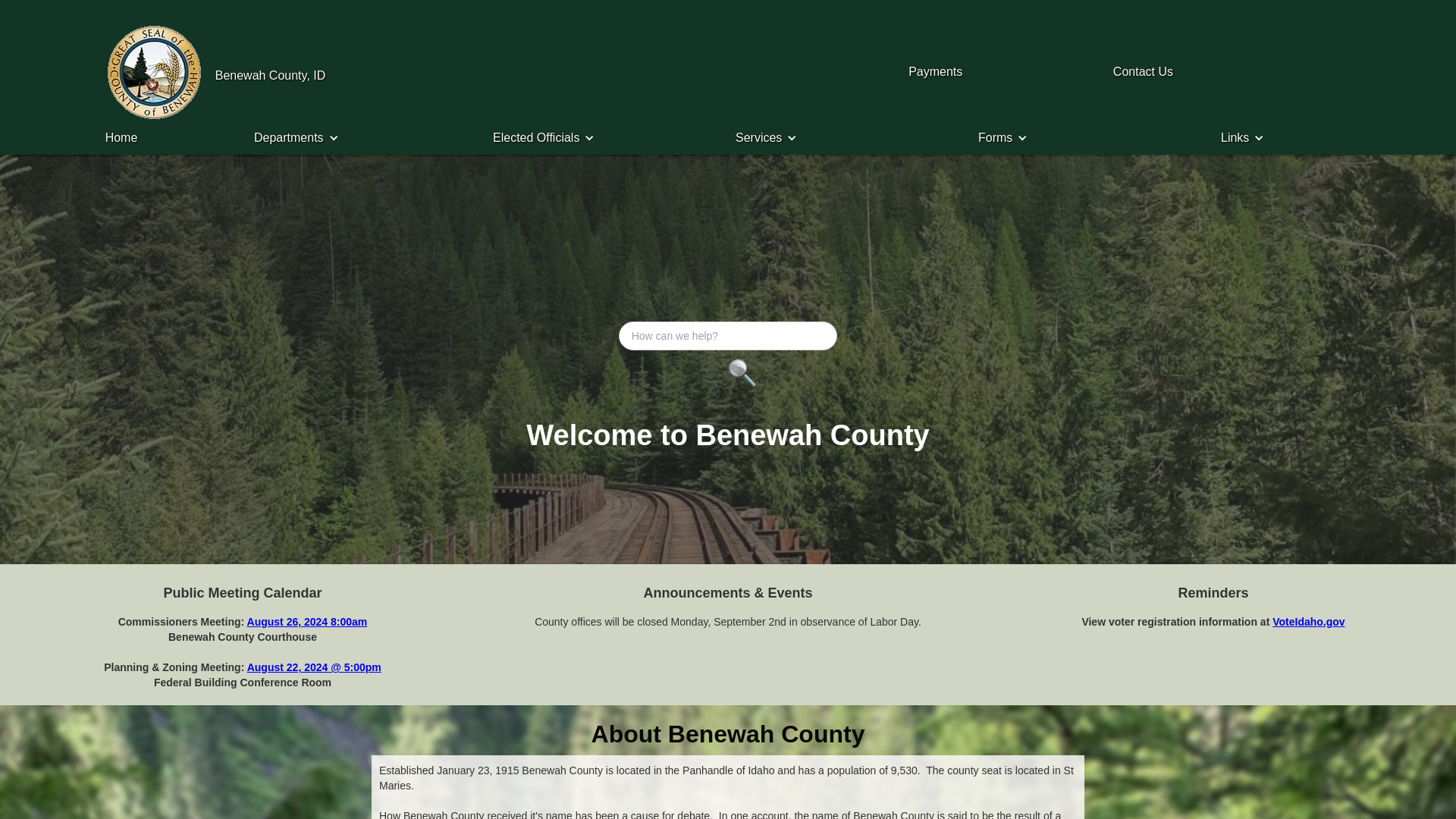 Benewah County, Idaho [Official]