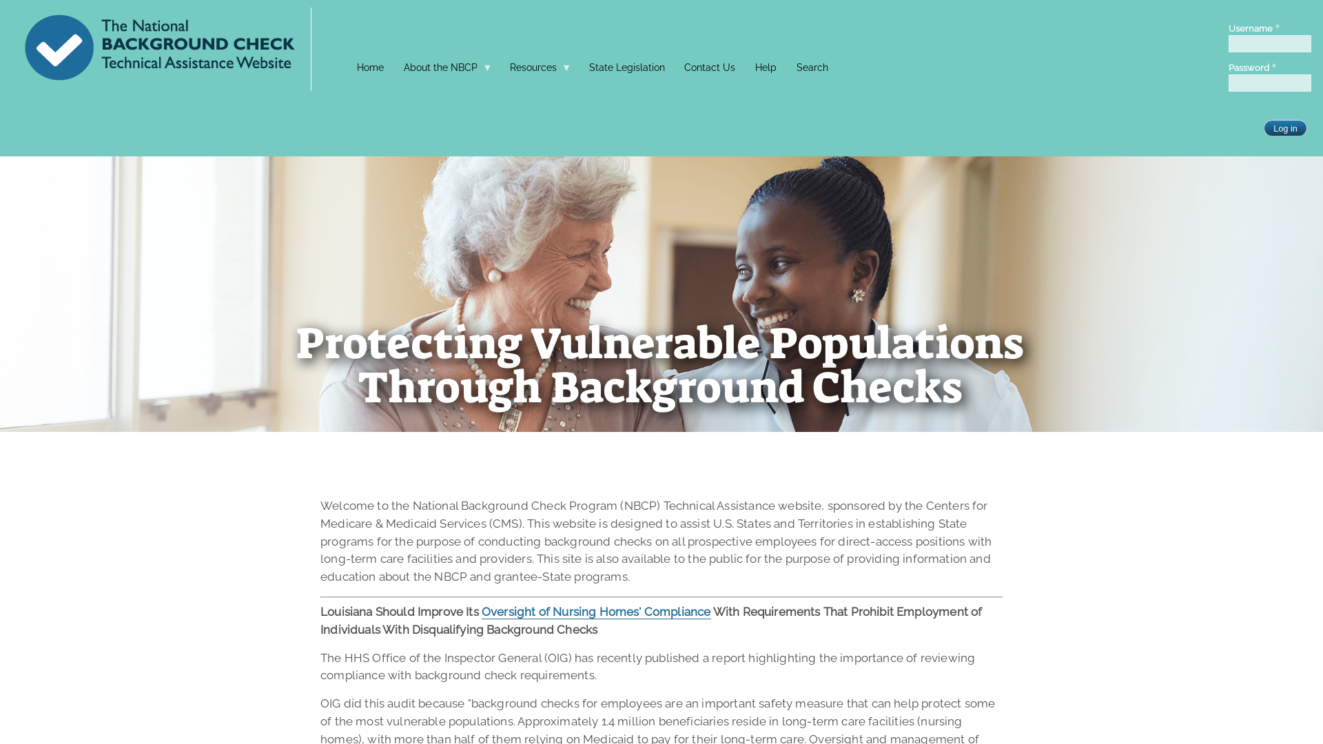 Protecting Vulnerable Populations Through Background Checks | BGCheckinfo.org