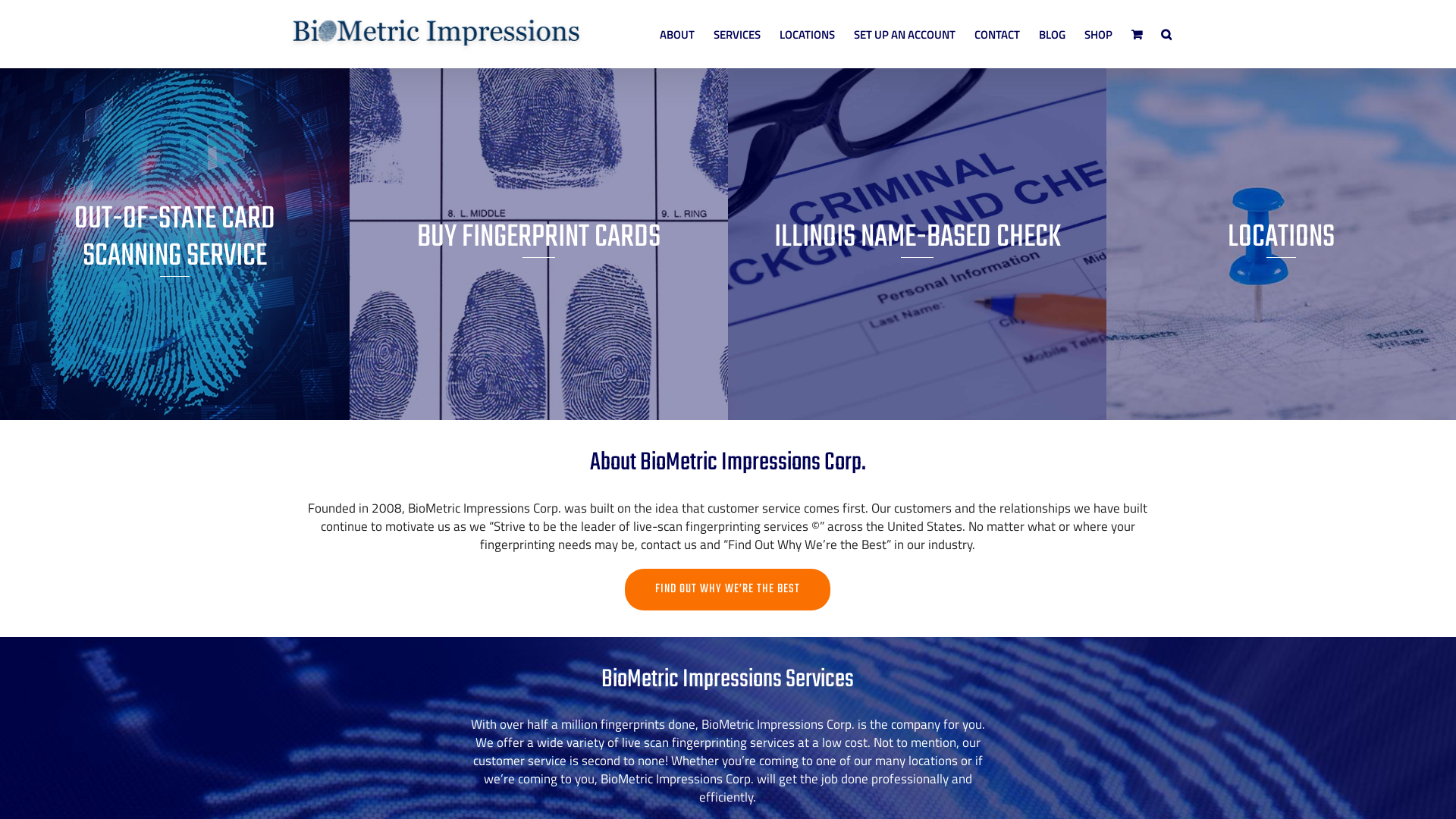 BioMetric Impressions | Live-Scan Fingerprinting & Card Services