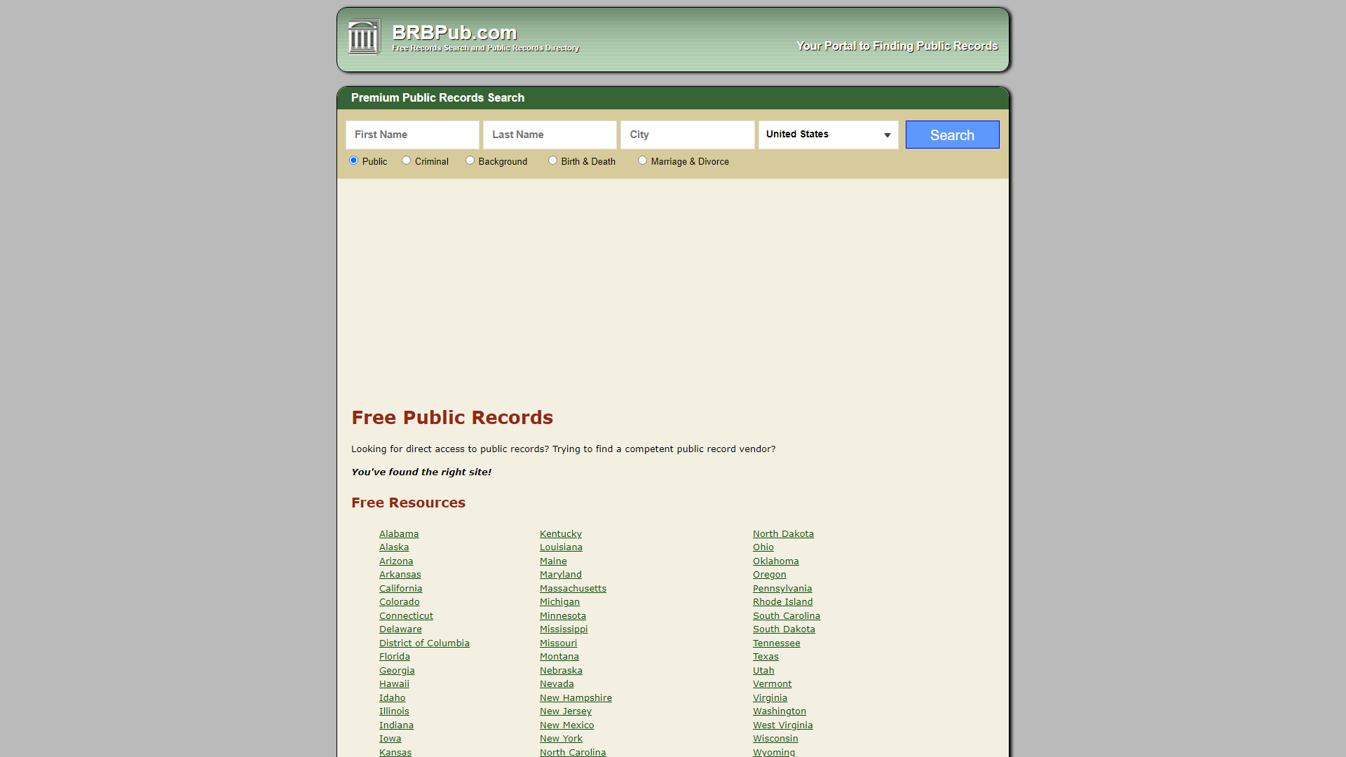 Public Records