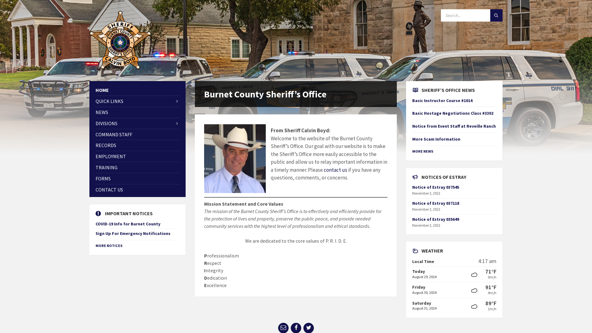 Burnet County Sheriff