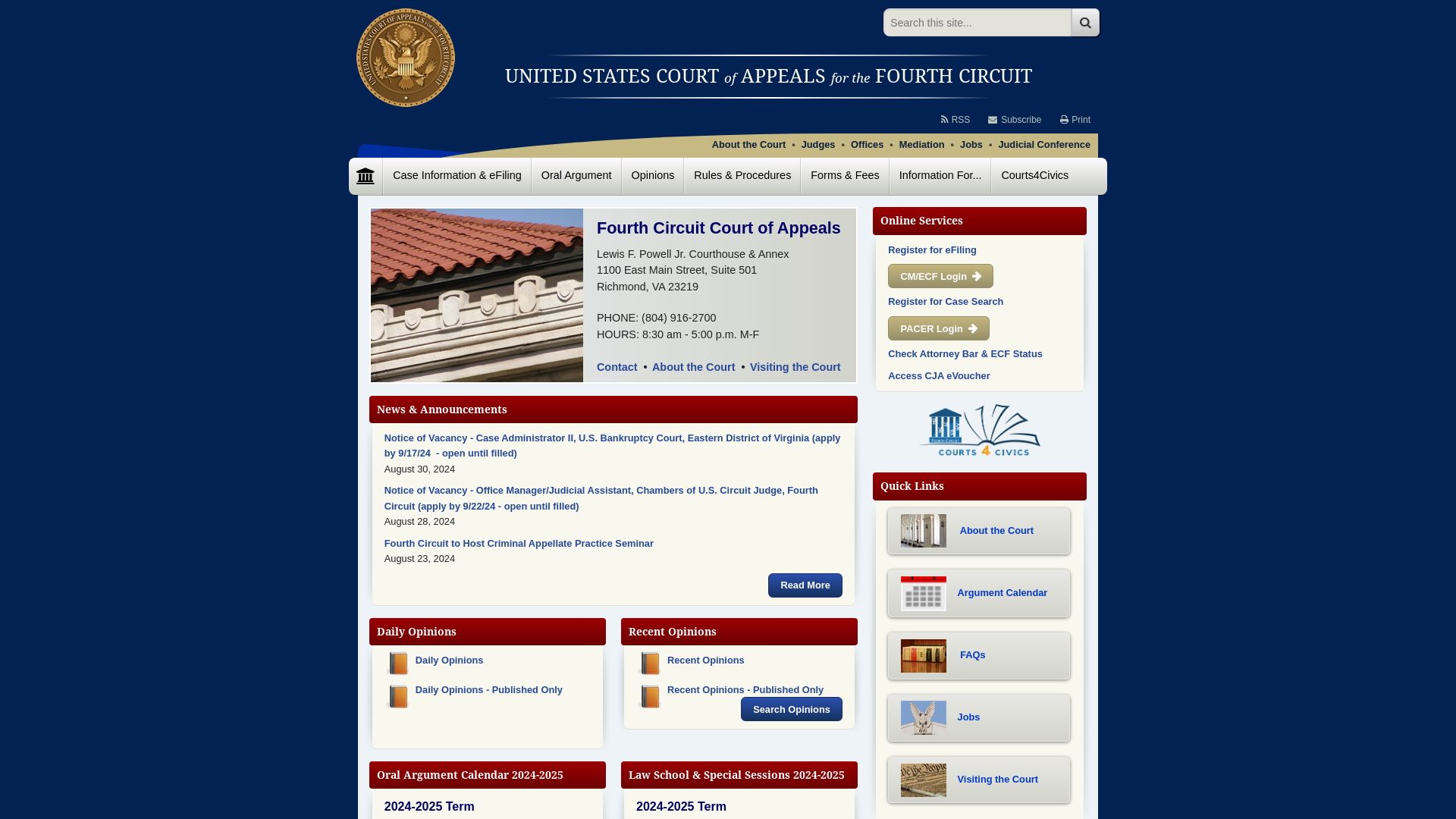 United States Court of Appeals for the Fourth Circuit