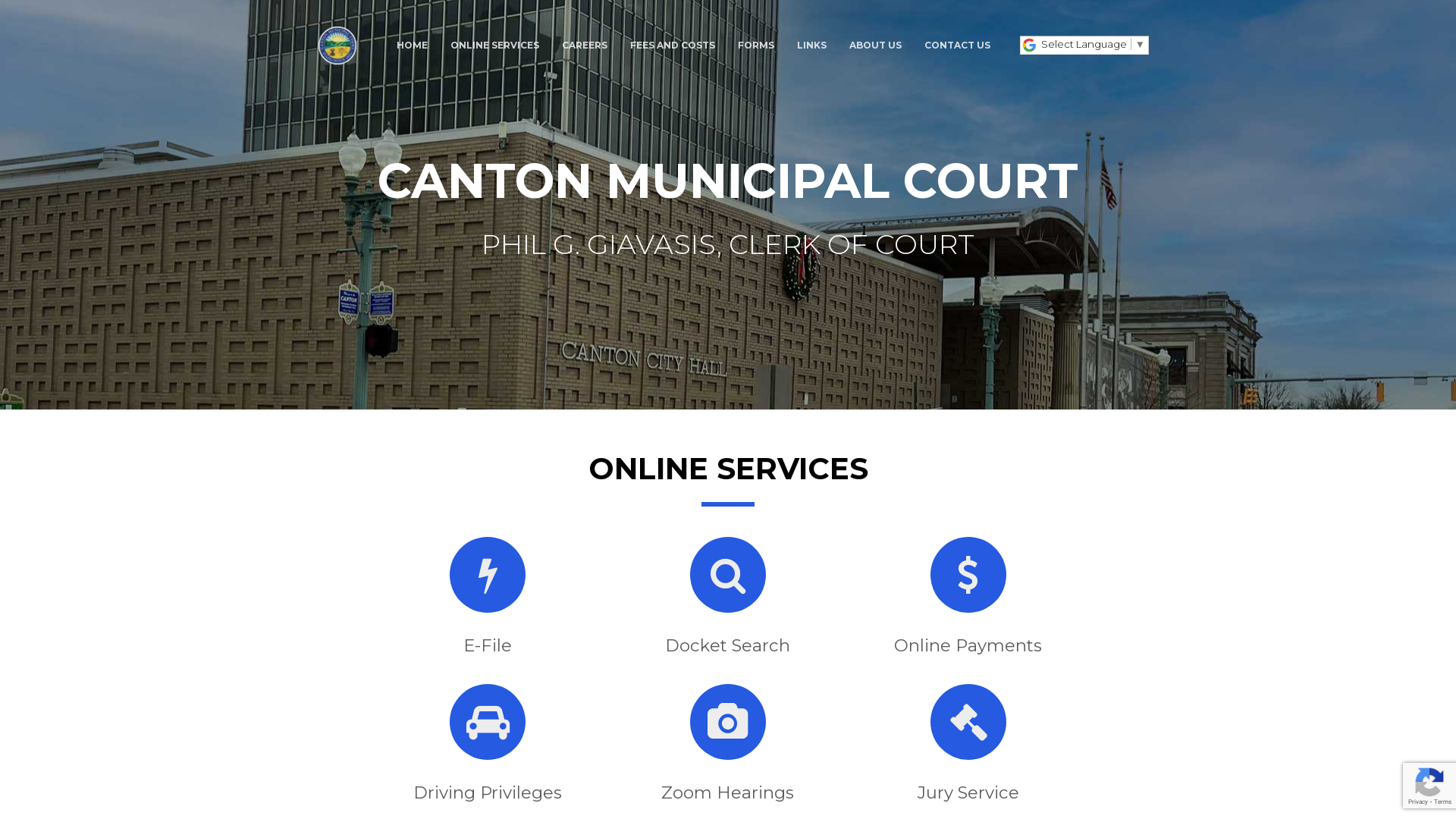 Canton Municipal Court - Home