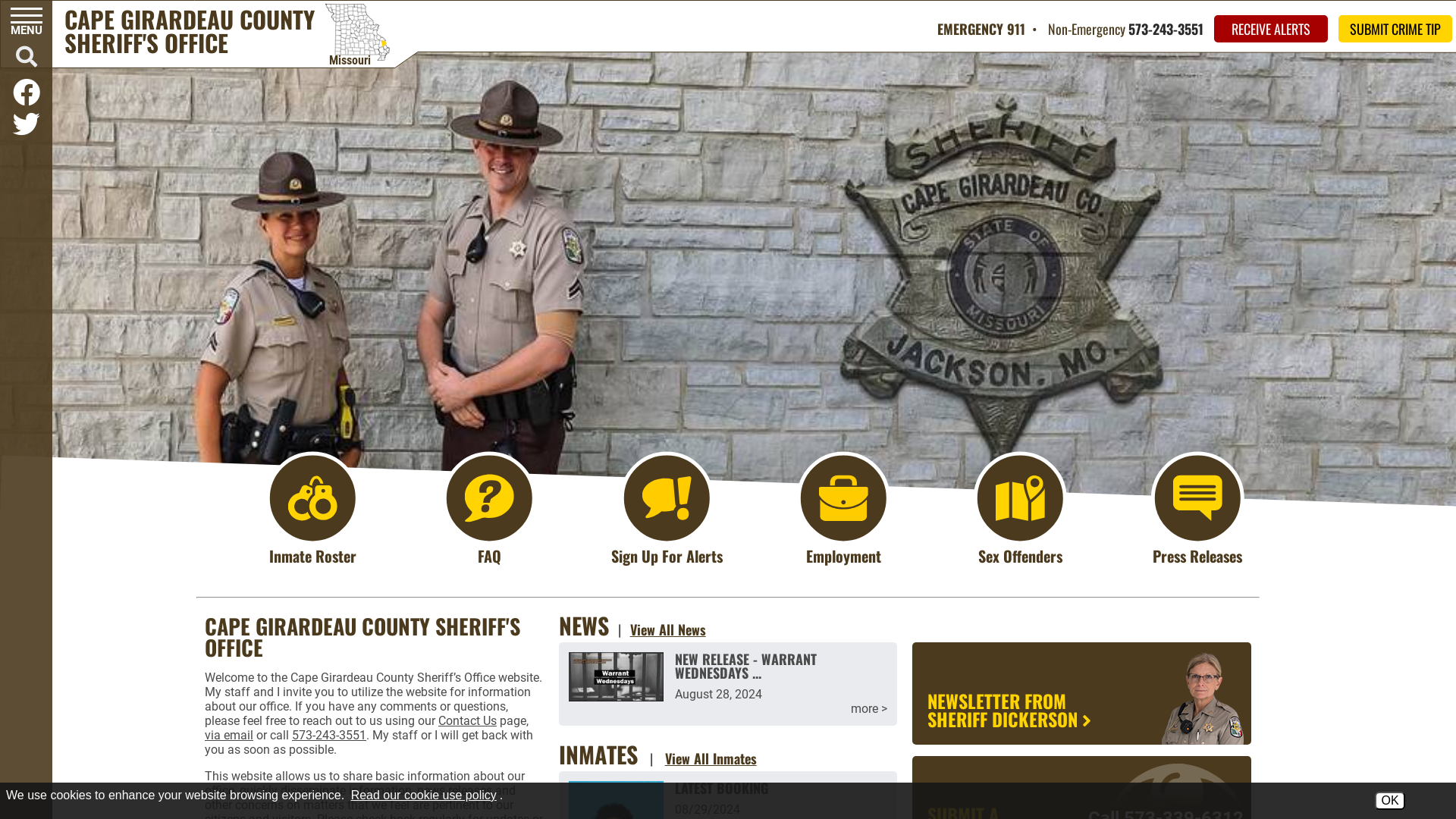 Cape Girardeau County MO Sheriff