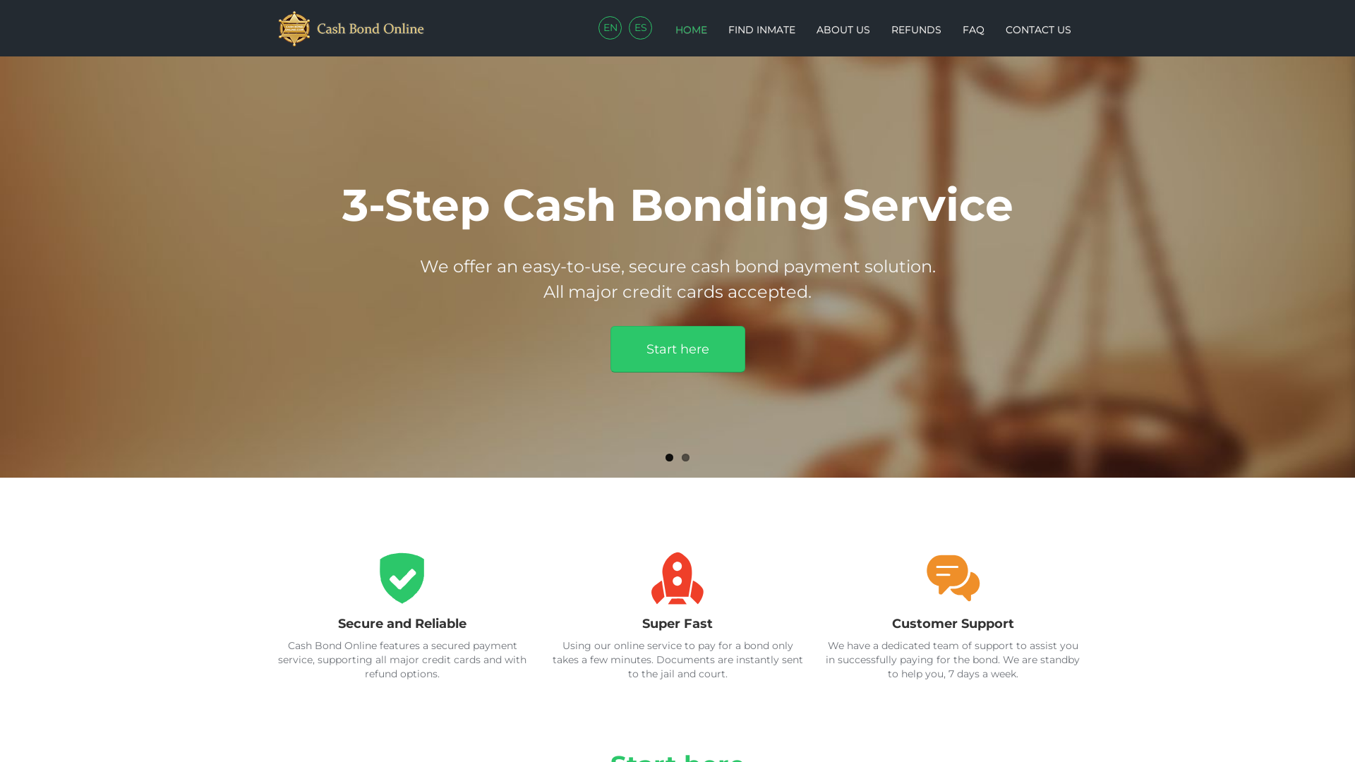 Cash Bond Online (v10): Home