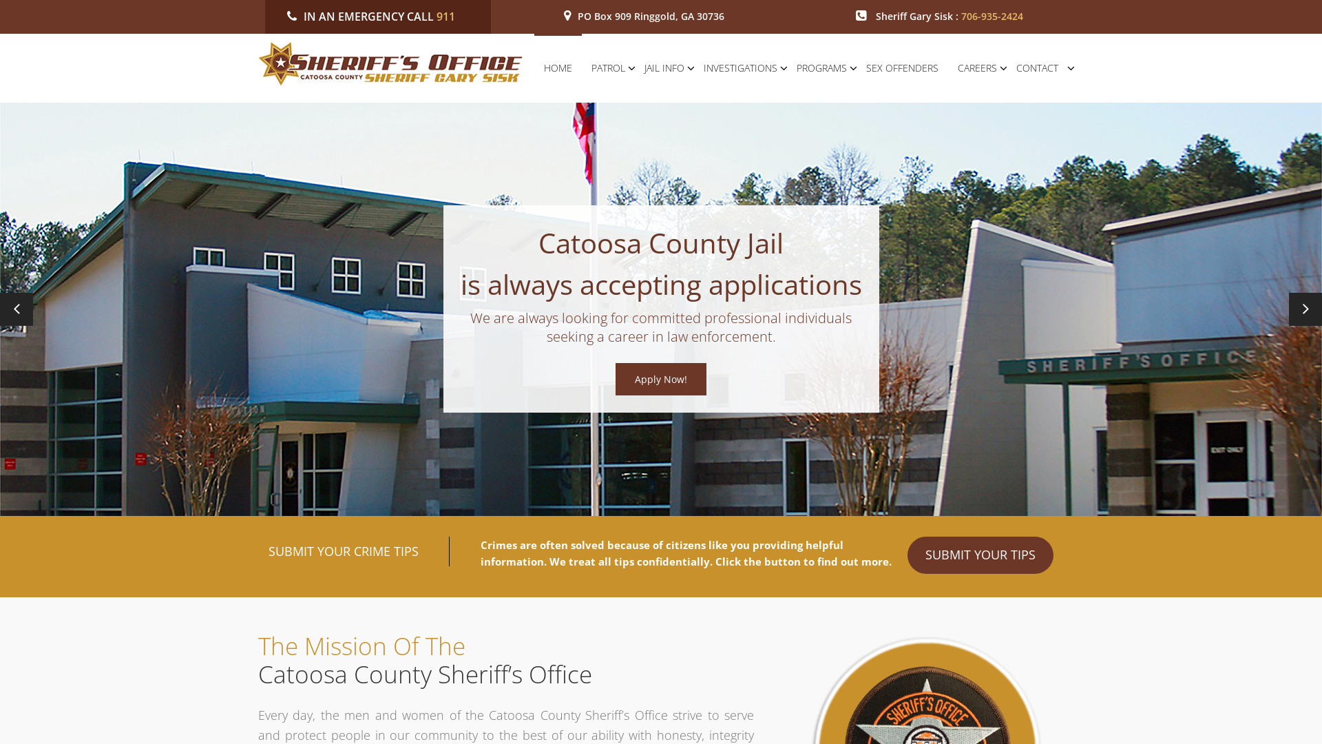 Catoosa County Sheriff