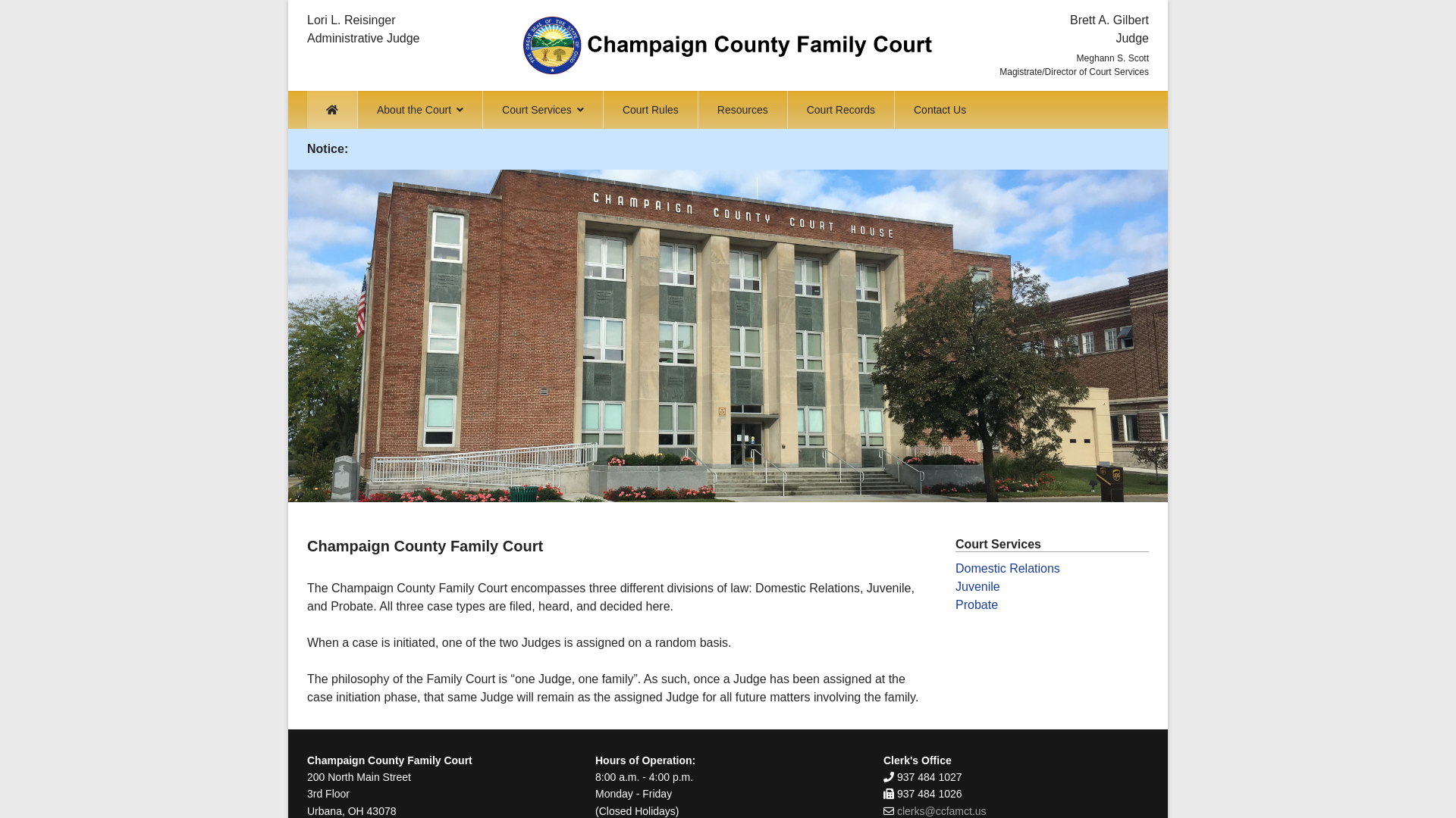 Champaign County Family Court