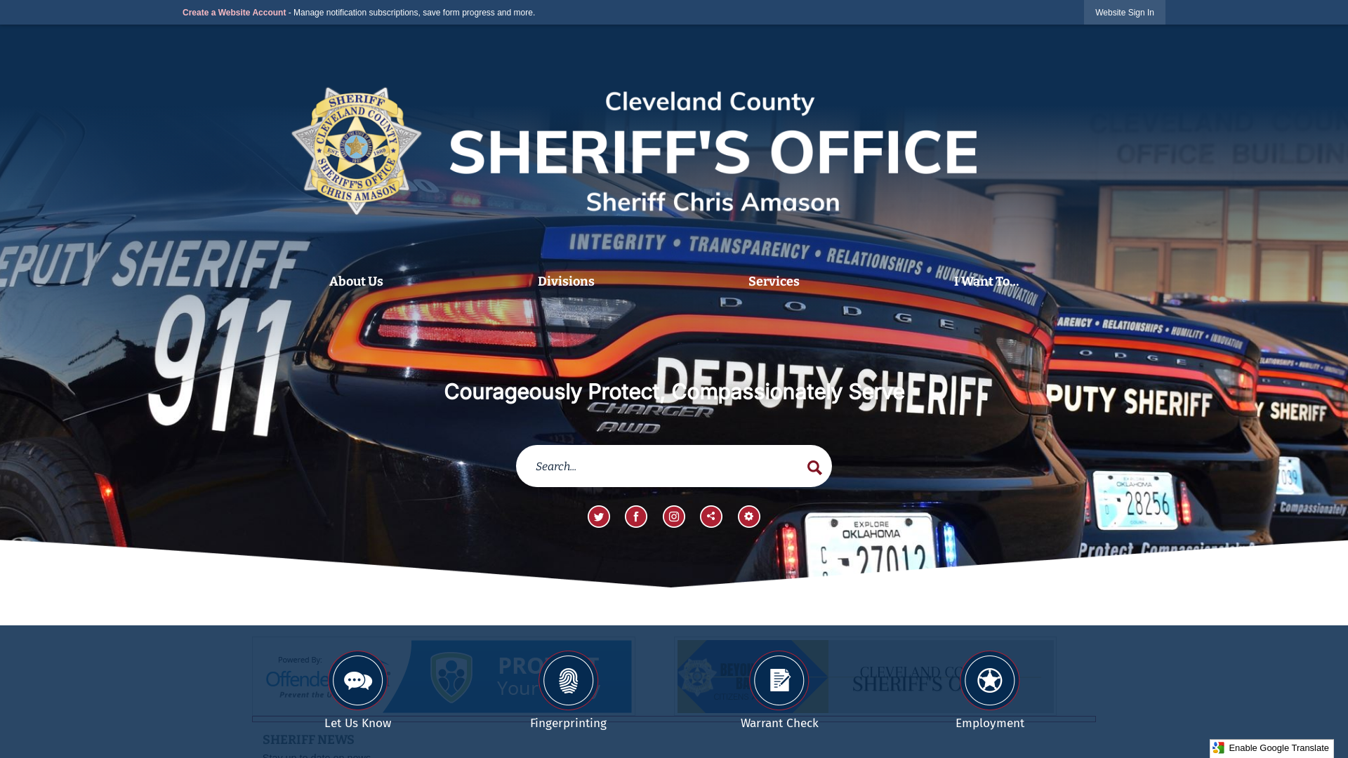 Cleveland County Sheriffs Office, OK | Official Website